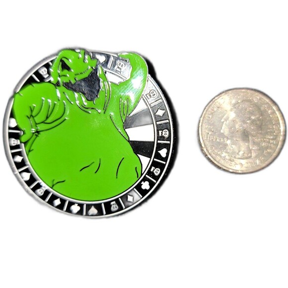 Large Oogie nightmare before Christmas pin - Picture 3 of 3